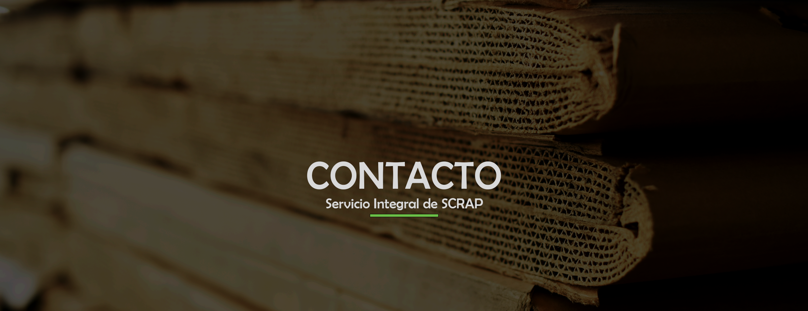 Banner contacto