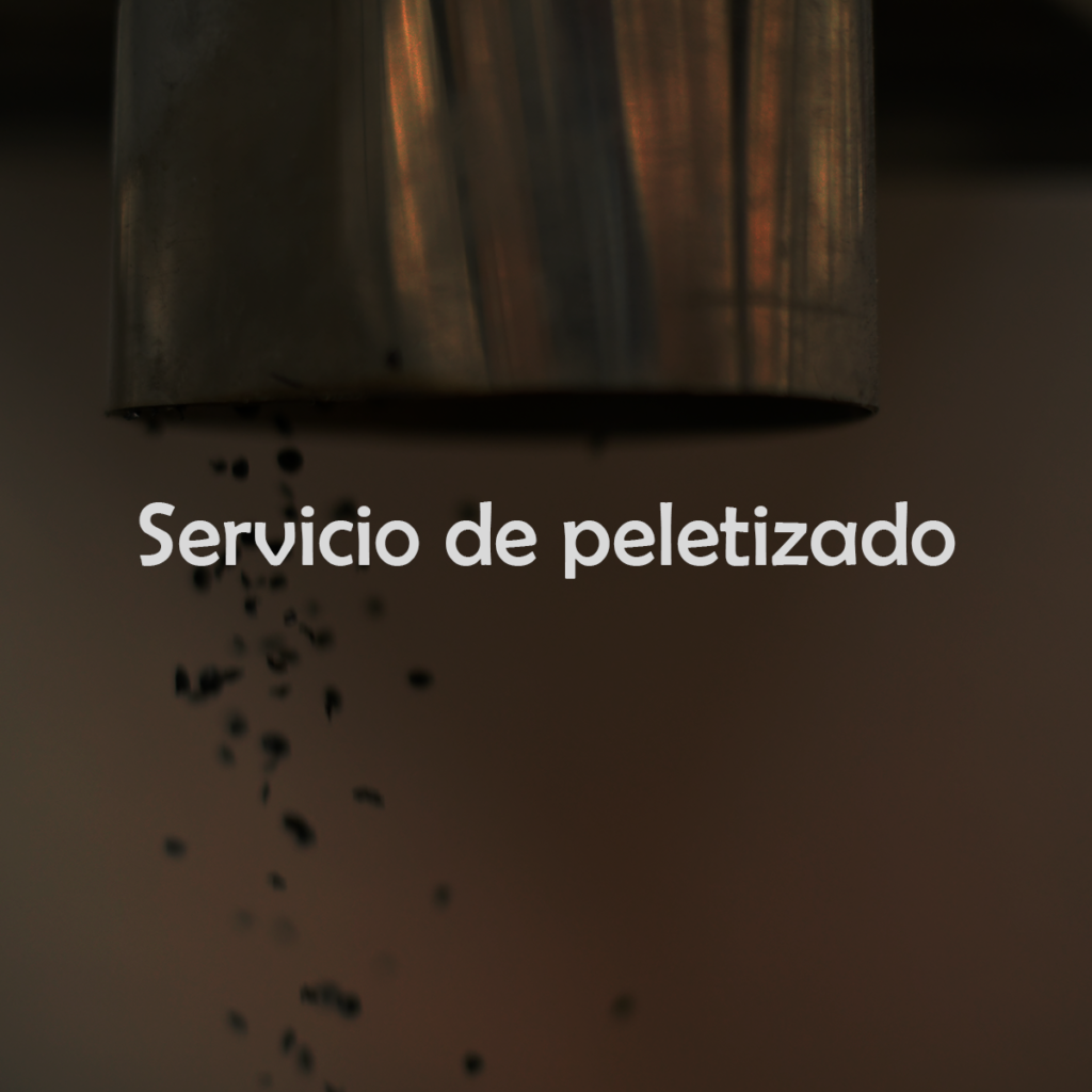 Servicio de peletizado